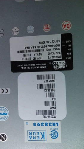 Оригинальный источник питания библиотеки IBM 3-02742-03 M2357-YE PS2357-YE New Spot