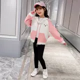 Весенняя осенняя детская куртка, в западном стиле, детская одежда, коллекция 2021, популярно в интернете, в корейском стиле