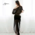 Quần áo tập bụng tại nhà Xizi 2019 mới đầm mỏng lưới sợi trang phục múa phương Đông - Khiêu vũ / Thể dục nhịp điệu / Thể dục dụng cụ Khiêu vũ / Thể dục nhịp điệu / Thể dục dụng cụ