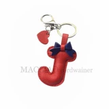 Брендовый брелок, кожаный аксессуар, мультяшная подвеска с буквами, делается под заказ