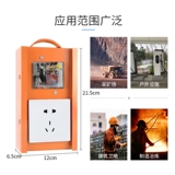 Anti -Drop Iron Box Удобная мобильная строительная площадка -выливана малая электрическая коробка 220 В.