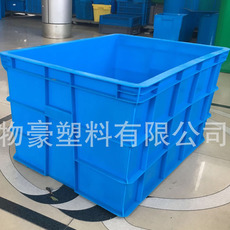 Оборот Box 上海物豪塑料周转箱加厚长方形中转箱高载重pe塑胶框箱子780大