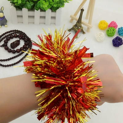 Танцующий цветок на запястье, блестки для ногтей, аксессуар для волос, детский браслет для раннего возраста