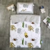 Bộ đồ giường trẻ em mẫu giáo bộ ba mảnh cotton với bộ lõi 6 bộ bằng vải cotton  cotton quilt 60x135 tấm xe - Bộ đồ giường trẻ em