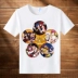 Fairy Tail T-Shirt Naz Habi Lucy Nam Giới và phụ nữ vòng cổ mùa hè phim hoạt hình anime xung quanh quần áo ngắn tay áo