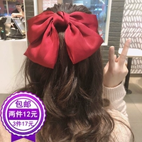 Японский красный чай улун Да Хун Пао, заколка для волос с бантиком, резинка для волос, шпильки для волос, аксессуар для волос