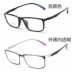 Kính gọng kính đầy đủ khung kính cận thị TR90 kính nam và nữ mô hình kính vonfram khung kính thủy tinh với kính cận thị - Kính khung