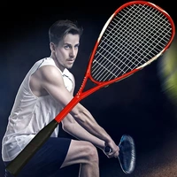 Composite carbon squash vợt đặt sinh viên nam nữ mới bắt đầu đào tạo thiết bị tập thể dục chơi đơn đào tạo ánh sáng cách chọn vợt tennis