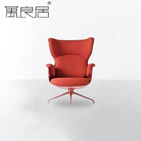 Wanliangju thiết kế sáng tạo đồ nội thất showtime ghế da phòng chờ ghế da đôn gỗ tròn