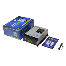 Зарядное устройство mppt太阳能控制器12v24v48v锂电池40a50a80a光伏充电发电数据通讯