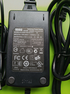 Korg Kerome Krome 61 73 76 88 Клавиатура рабочая станция Синтетическая мощность адаптер 12V