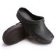 Giày đen có quai chống thấm nước, dầu- giày dép y tế đơn giản- dép phẫu thuật chuyên dụng cho bác sĩ- Dép nhựa y tế chuyên dụng có quai, dùng cho bệnh viện