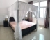 Mỹ bốn cột giường giường tán lớp vỏ manti Trung Quốc Đông Nam Á lưới sợi công chúa phong cách màn đám cưới khách sạn giường trọ manti - Bed Skirts & Valances