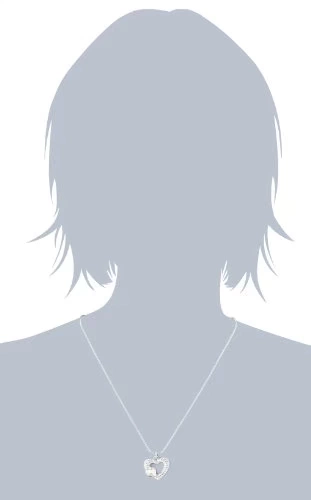 Новое [готовое наличие] американское колье «От сердца к сердцу» из настоящего серебра Swarovski с бриллиантами 843865