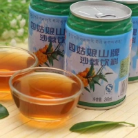 БЕСПЛАТНАЯ ДОСТАВКА SIMUASHAN BRAND VC SEA BUCKTHORN FRUIT BERGEE 246 мл *12 банок кислой сладкой Sichuan Siaoljin Specialty
