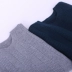 Áo len nam cổ tròn 18 mới áo da nam cao cấp Áo len Cashmere