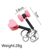BlackPink должен помочь черному порошковому лавке молоток для молотка Star Concert Concert Concert Amergency Atmosphere Hammer Pendant