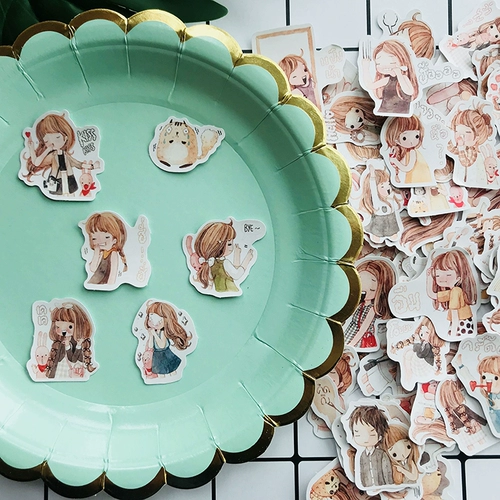 Милая наклейка, свежий фотоальбом, планировщик