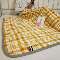 Двухслойный бархатный бархатный [желтая сетка]