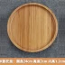 Nhật Bản phong cách tre gỗ pallet gỗ rắn tấm hình chữ nhật Tre tấm gỗ tấm gỗ khay gỗ khay trà tấm nướng - Tấm
