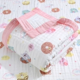 Детское хлопковое марлевое банное полотенце для новорожденных, мягкое средство детской гигиены для младенца, одеяло, хорошо впитывает воду