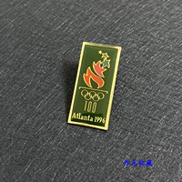 1996 Атланта Олимпийские игры зеленый живот Значок значков Belue Balee Classic Badge
