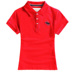 Gower T-Shirt ngắn tay của phụ nữ mùa xuân và mùa hè thể thao mới áo sơ mi của phụ nữ golf trang phục jersey cotton polo áo sơ mi bộ adidas hồng Thể thao sau