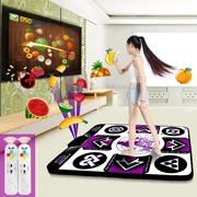 TV đôi nhảy không dây pad gia đình kết nối yoga mat trò chơi TV giao diện sử dụng kép giao diện điều khiển trò chơi nhà - Dance pad
