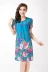 Ladies nightdress trung niên bông cotton lụa đồ ngủ ngắn tay cotton lụa mẹ ăn mặc ăn mặc nhà dịch vụ cộng với phân bón để tăng shop đồ lót đẹp giá rẻ Đêm đầm