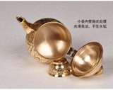 Продвижение Пакистан импортированная шелковая дорога Pure Brass Kung Fu Teapot Small Hug Creative Gift Box маленький горшок