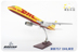 Boeing 737DHL DHL express 32 cm mô phỏng máy bay mô hình express hậu cần hàng không tĩnh máy bay mô hình đồ trang trí xe tăng mô hình Chế độ tĩnh