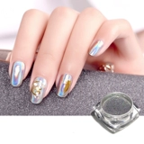 Лак для ногтей, порошковая втирка для ногтей, зеркальный эффект, 2019, новый цвет