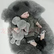 Cho bé đi cùng với chú voi đang ngủ gối búp bê đồ chơi búp bê sang trọng để gửi quà sinh nhật cho bé - Đồ chơi mềm