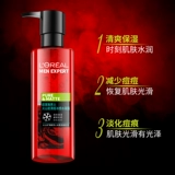L'Oreal, крем, увлажняющий освежающий гель, тонер, 120 мл, контроль жирного блеска