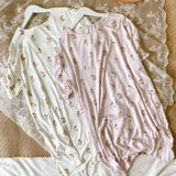 Мультяшная летняя пижама, розовая юбка, тонкое платье, милое платье-футболка, короткий рукав, свободный крой