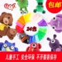 Dễ thương 24 màu siêu ánh sáng đất sét màu bùn không độc hại an toàn plasticine không gian bông tuyết mềm gốm bộ đồ chơi trẻ em đồ chơi trí tuệ