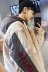 Cotton nam Hàn Quốc phiên bản của vải to sợi thêu đội mũ trùm đầu phục vụ bánh mì sinh viên mùa đông bf gió dày bông áo khoác những người yêu thích áo khoác thủy triều Trang phục Couple
