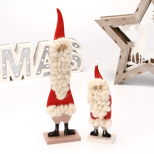 Маленький деревянный настольный шерстяной войлок для друга, подарок для девушки, популярно в интернете