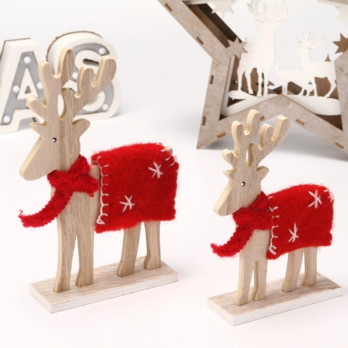 Маленький деревянный настольный шерстяной войлок для друга, подарок для девушки, популярно в интернете