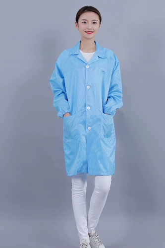 Анти -статическое пальто мужское анти -оборудование для одежды без пыль