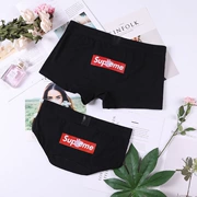 Các cặp vợ chồng đồ lót cotton sexy thấp eo pig siêu nam boxer nữ tam giác U lồi hip 2 bộ