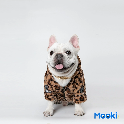 Mookipet Cats, Dogs Pet, одежда для кошек, осенние и зимние маленькие собаки, кошки, кошки, леопардовые куртки, милые