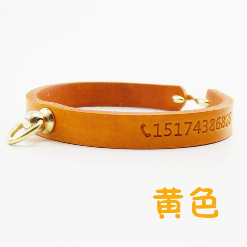 Кожаный медный чокер ручной работы, Италия