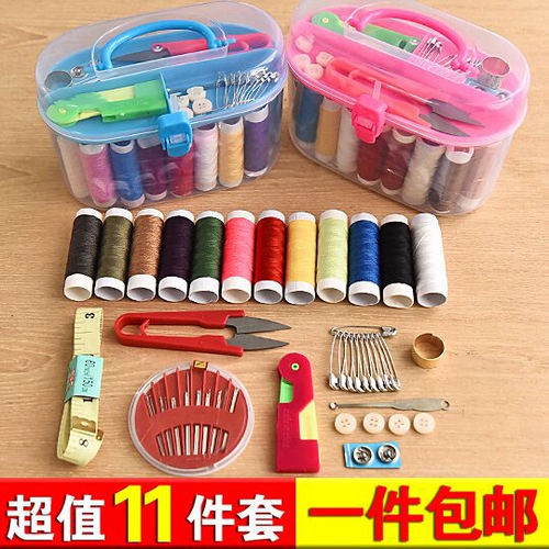 Многоцветный маленький комплект, портативная сумка, коробка для хранения