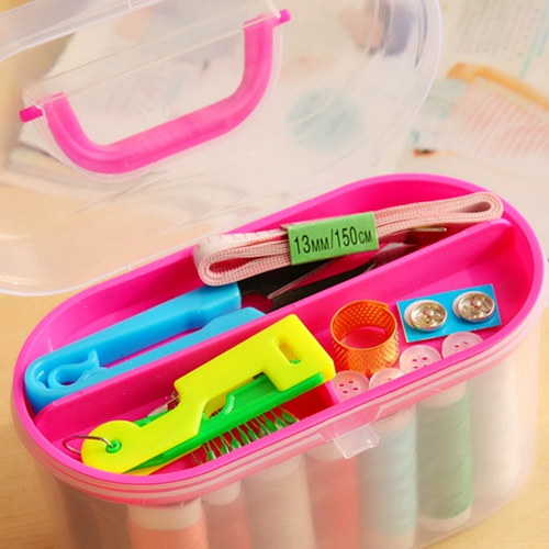 Многоцветный маленький комплект, портативная сумка, коробка для хранения