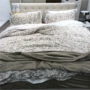 IKEA IKEA Vỏ chăn bông Wobrika chính hãng và vỏ gối đơn đôi bông sinh viên màu be chăn - Quilt Covers chăn hè cho bé