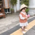 Komori Mom Baby Shop Nữ Baby Đan Hollow Vest 2019 Mùa hè Mới cho bé gái Hàn Quốc Dài tay - Áo ghi lê