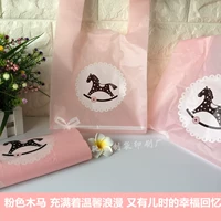 Розовый пластиковый пакет, ювелирное украшение, жилет, сумка, упаковка, подарок на день рождения