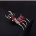 Dễ thương sika hươu trâm nữ thời trang Hàn Quốc vẽ tay động vật boutonniere nam retro pin huy hiệu với quà tặng trang sức - Trâm cài