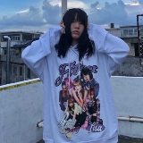 Весенний диверсифицированный американский бедный человек, такой как лиза Свитер Бомбардировщик, уличная розовая черная розовая рубашка с капюшоном